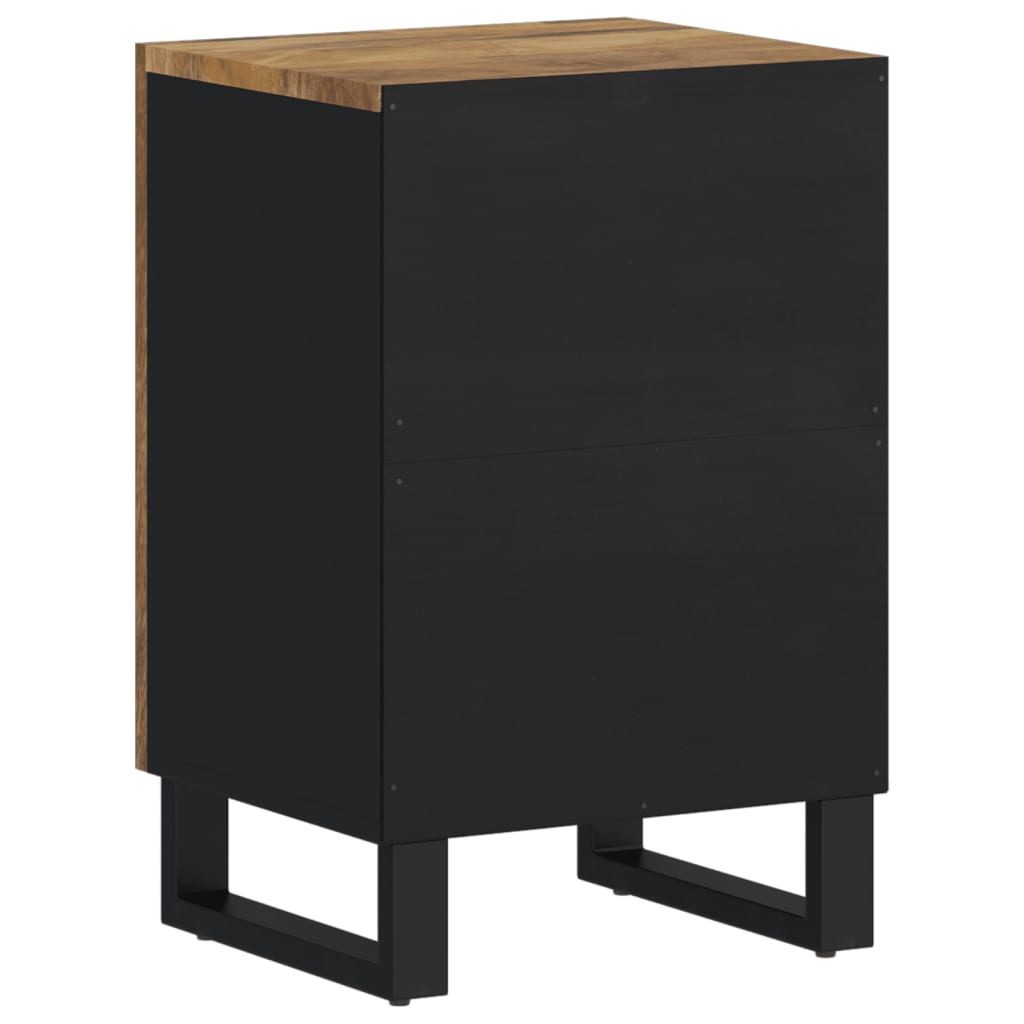 Bathroom Cabinet 38X33X58 Cm Solid Wood Mango