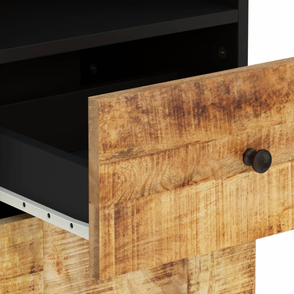 Bathroom Cabinet 38X33X160 Cm Solid Wood Mango