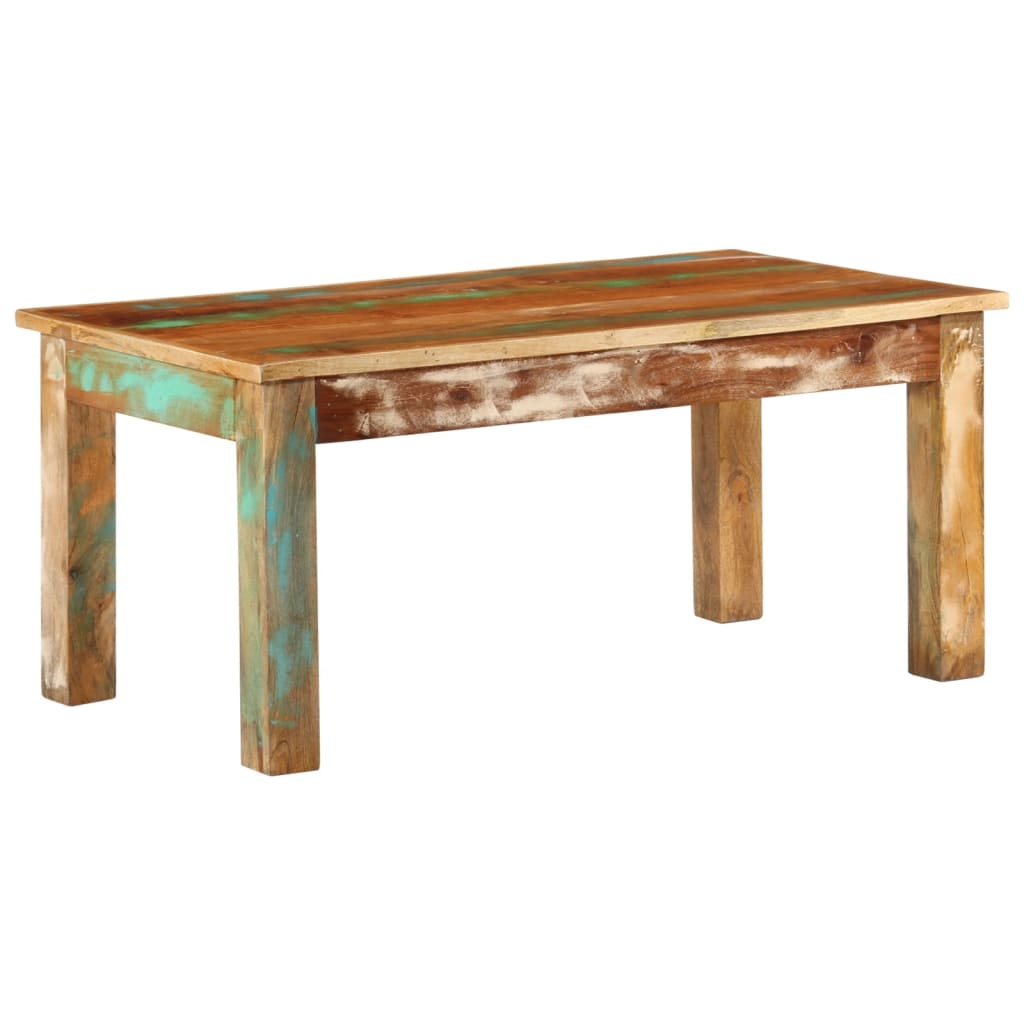 Coffee Table 100X55X45 Cm Solid Wood Reclaimed