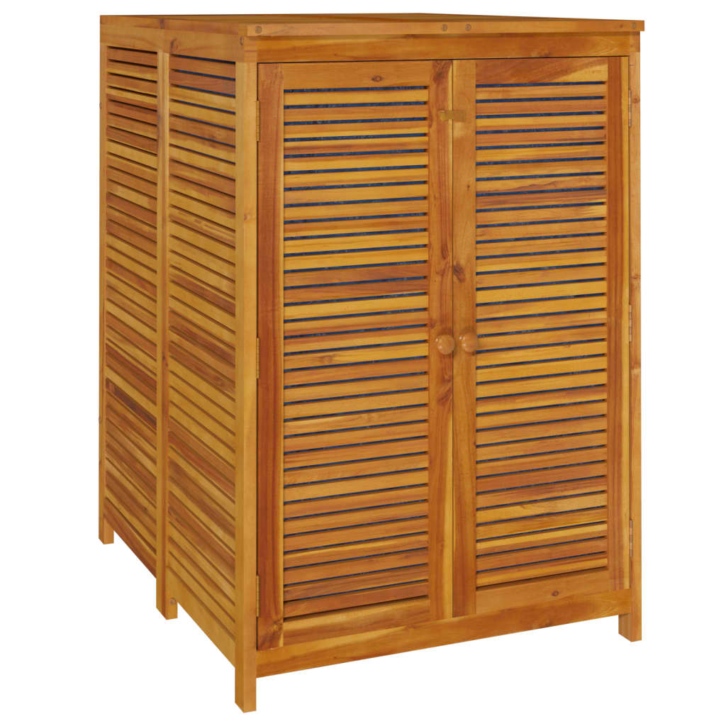 Garden Storage Box Solid Wood Acacia