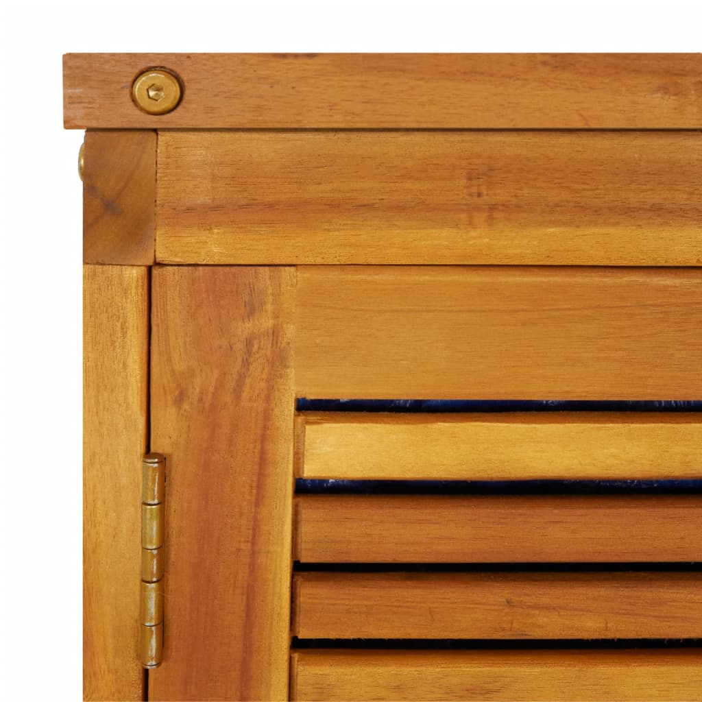 Garden Storage Box Solid Wood Acacia