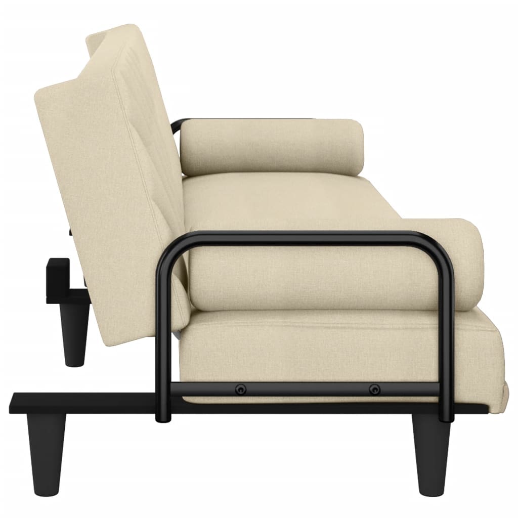 Sofa Bed With Armrests Fabric