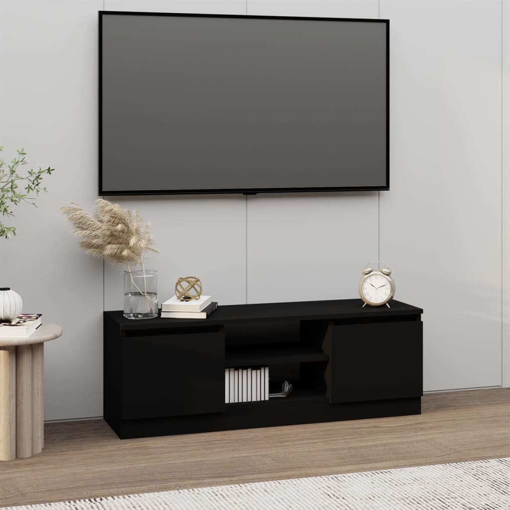 Tv Cabinet With Door 102X30X36 Cm