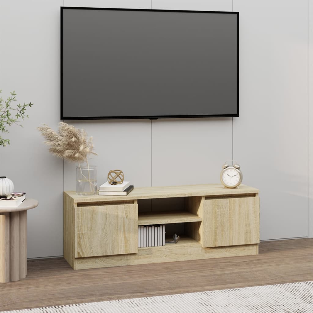 Tv Cabinet With Door 102X30X36 Cm