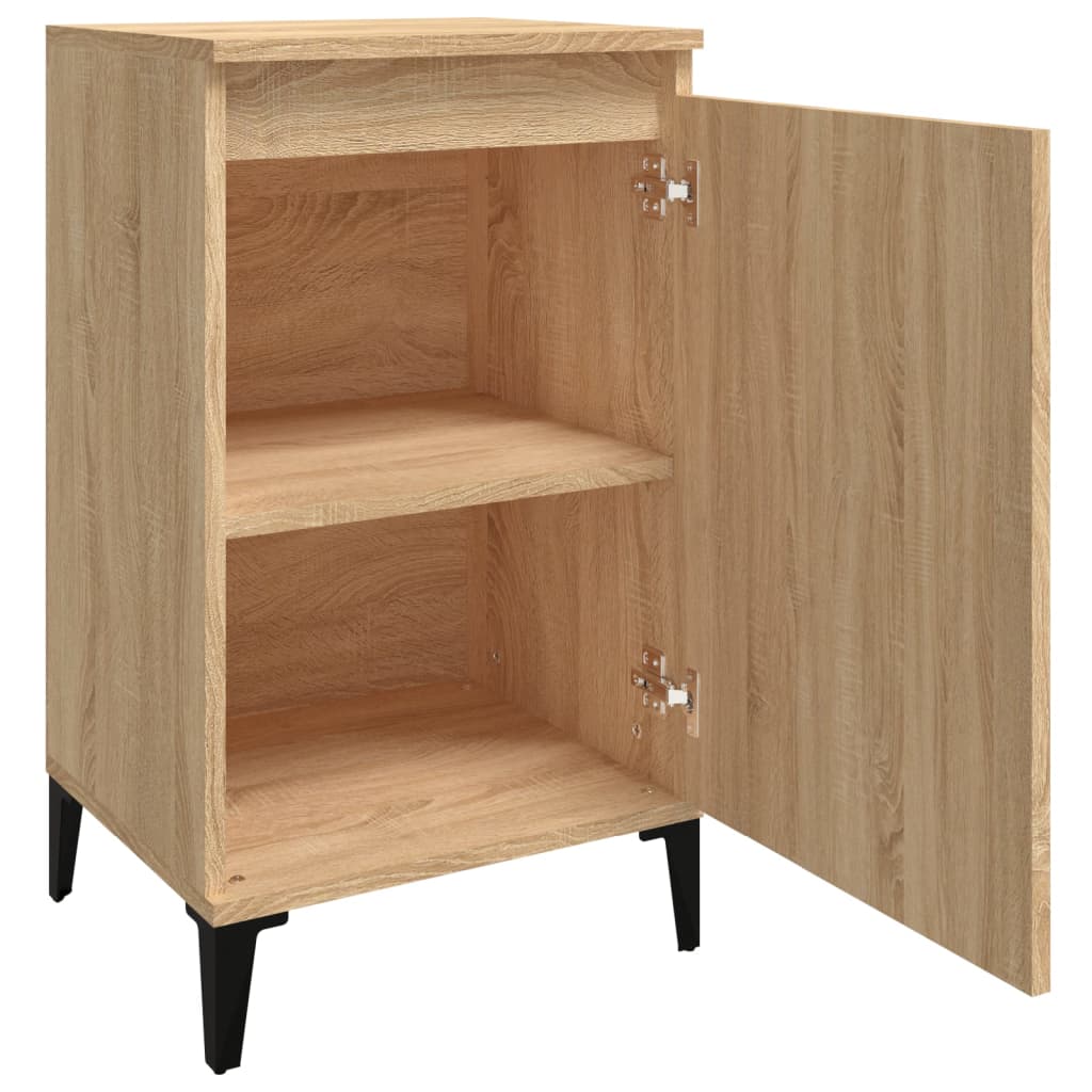 Bedside Cabinet 40X35X70 Cm Engineered Wood