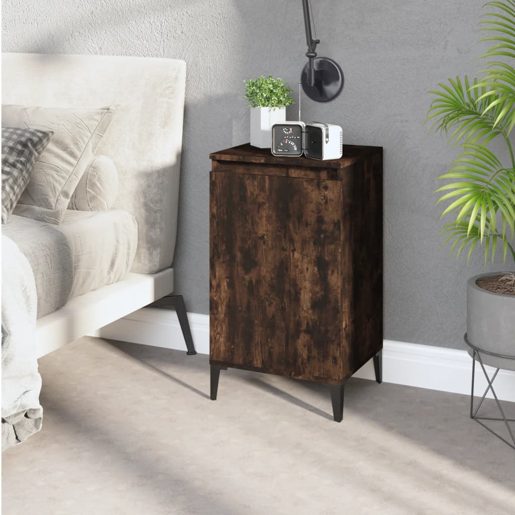 Bedside Cabinet 40X35X70 Cm Engineered Wood