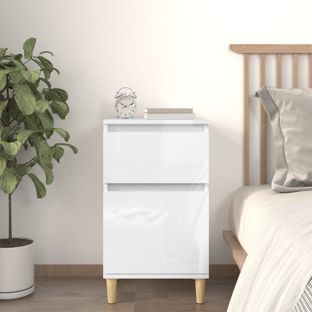 Bedside Cabinets 2 Pcs 40X35X70 Cm