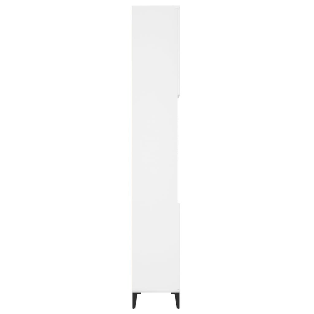 Bathroom Cabinet 30X30X190 Cm Engineered Wood