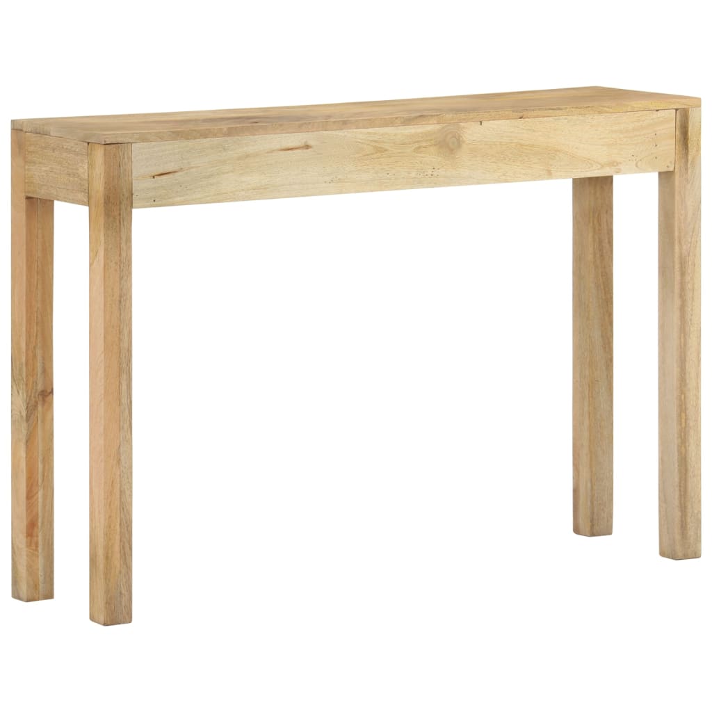 Console Table 110X30X75 Cm Solid Bleached Wood Mango