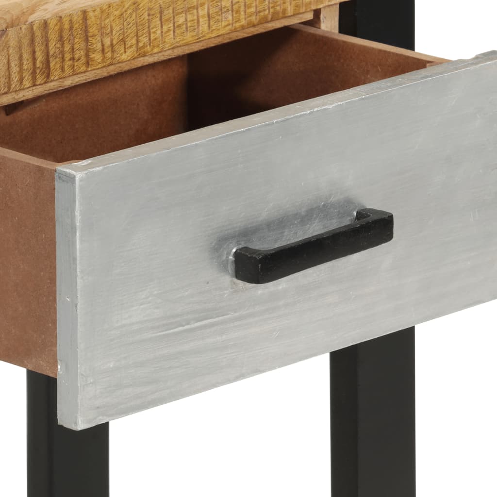 Console Table 110X30X76 Cm Solid Rough Wood Mango