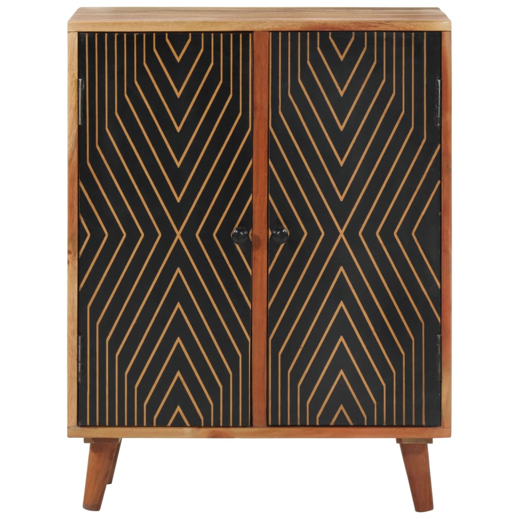 Sideboard 60X35X74 Cm Solid Wood Acacia