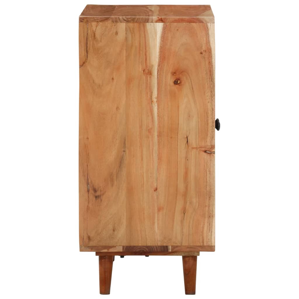 Sideboard 60X35X74 Cm Solid Wood Acacia