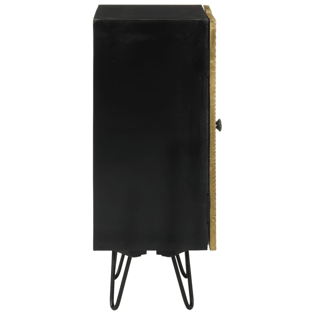 Sideboard 55X30X75 Cm Solid Wood Mango