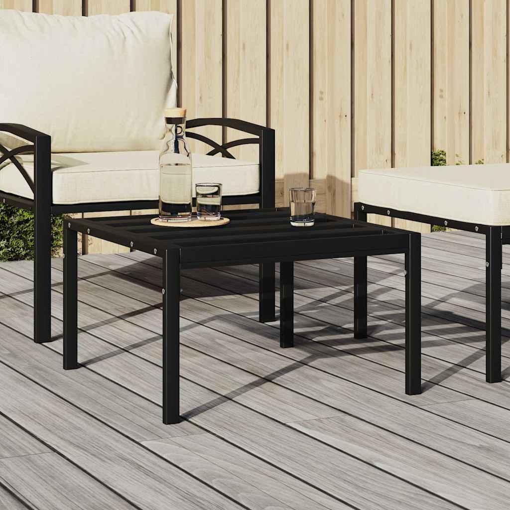 Garden Coffee Table 60X60X35 Cm Steel