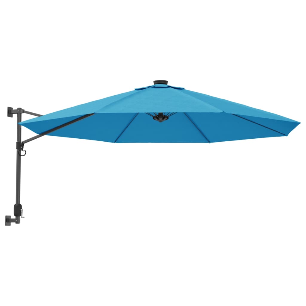 Wall-Mounted Parasol With Leds Sea 290Cm