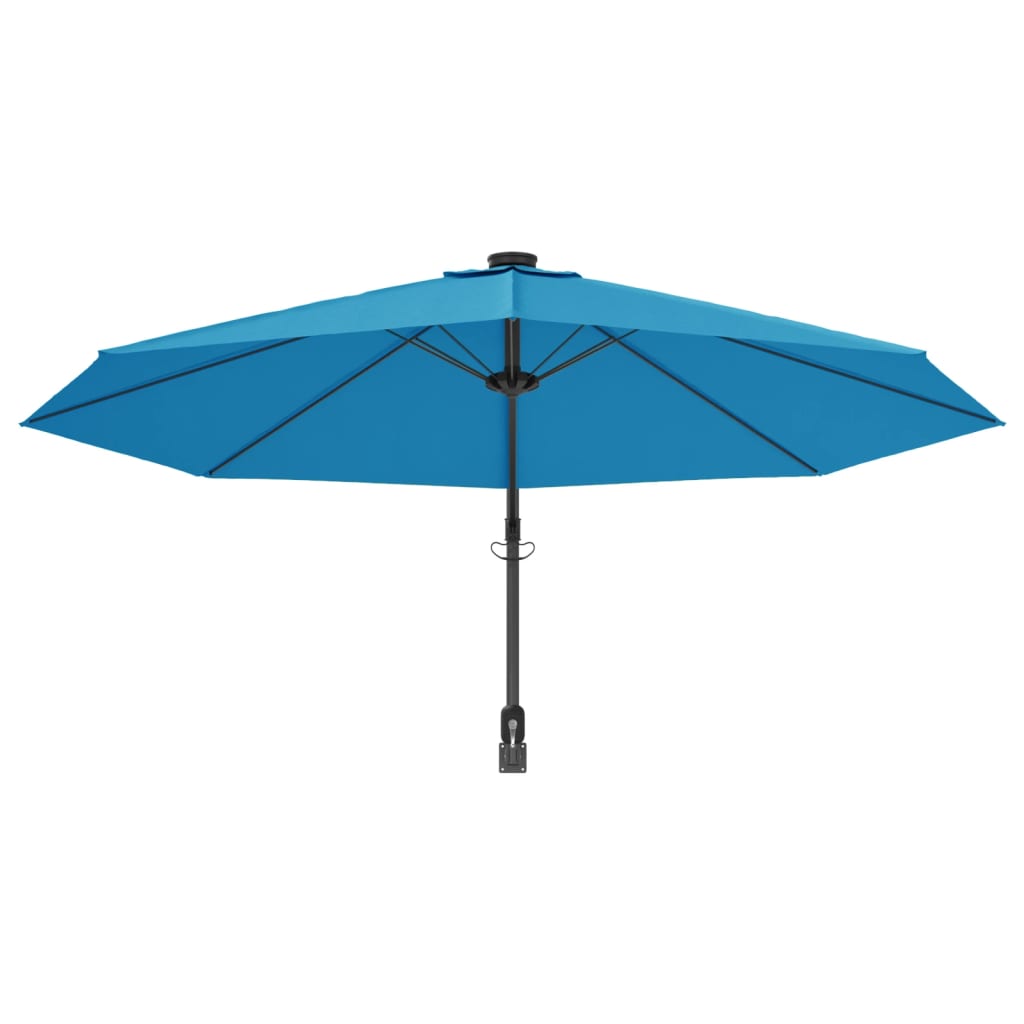 Wall-Mounted Parasol With Leds Sea 290Cm