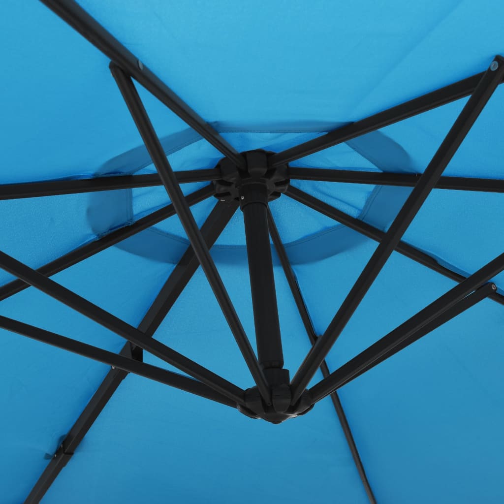 Wall-Mounted Parasol With Leds Sea 290Cm