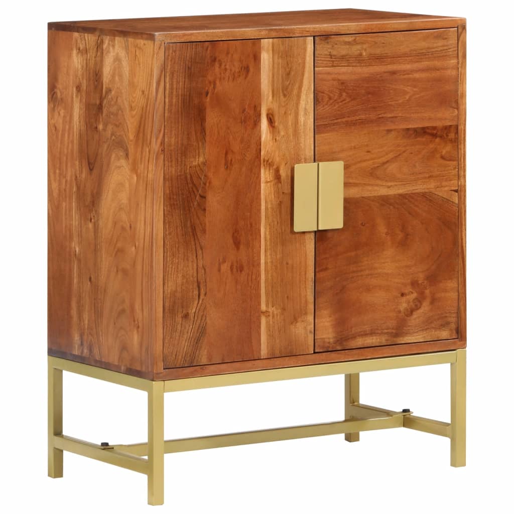 Sideboard 60X35X75 Cm Solid Wood Acacia