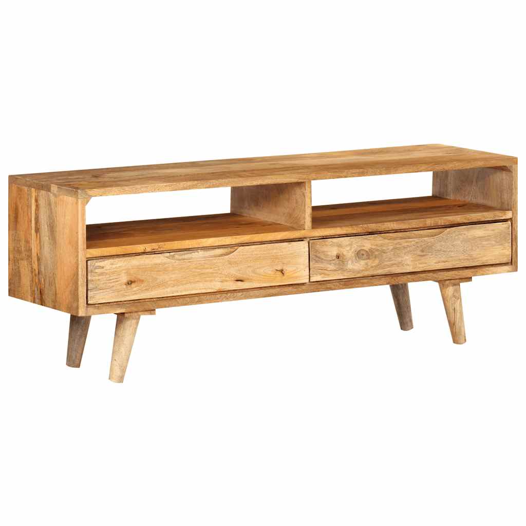 Tv Cabinet 110X30X41 Cm Solid Wood Mango