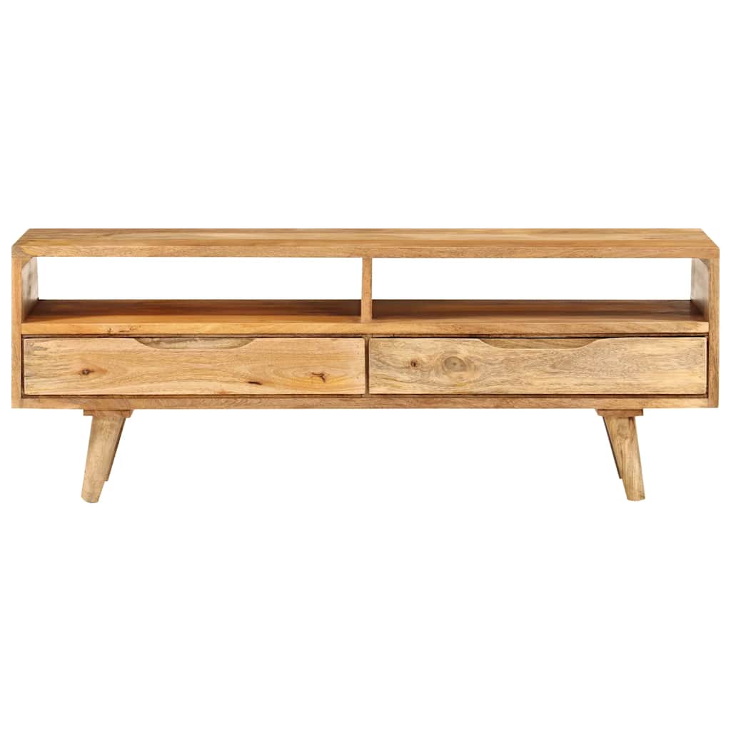 Tv Cabinet 110X30X41 Cm Solid Wood Mango