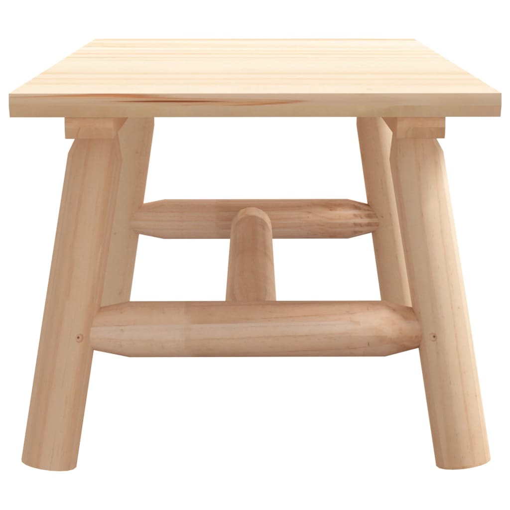 Coffee 90X50X41 Cm Solid Wood Spruce