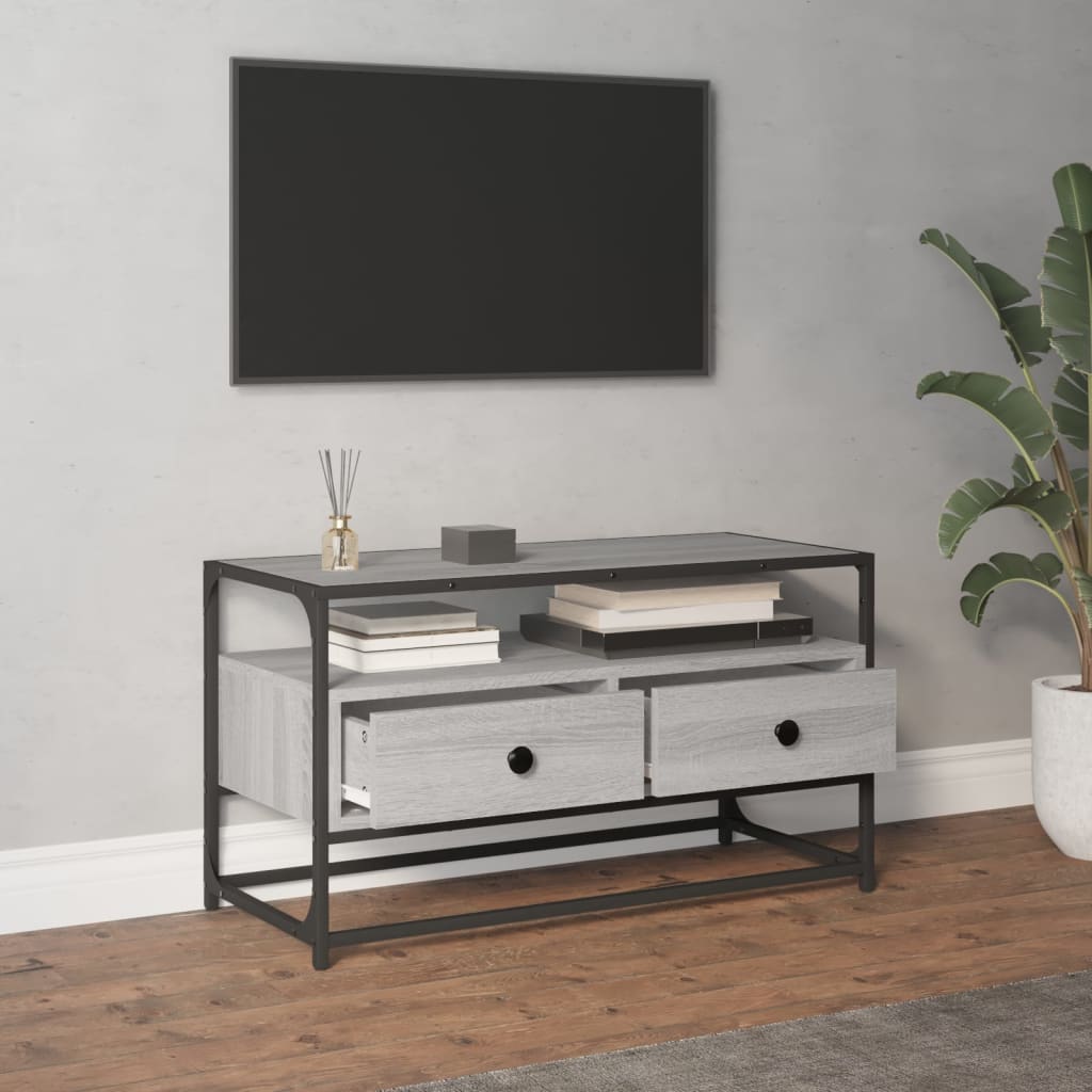 Tv Cabinet 80X35X45 Cm Engineered Wood