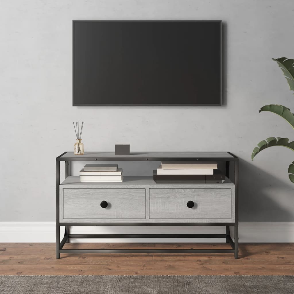 Tv Cabinet 80X35X45 Cm Engineered Wood