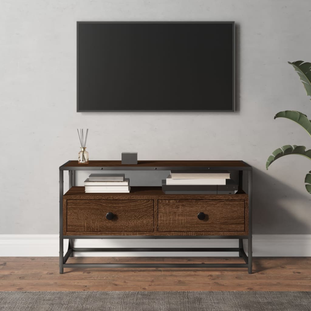 Tv Cabinet 80X35X45 Cm Engineered Wood
