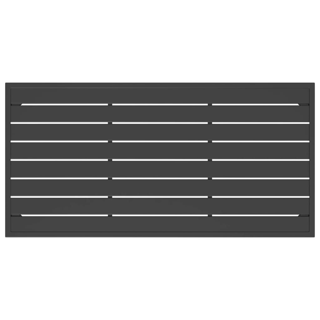 Garden Coffee Anthracite 110X55X35Cm Steel