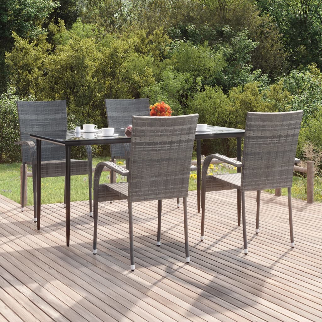 5 Piece Garden Dining Set