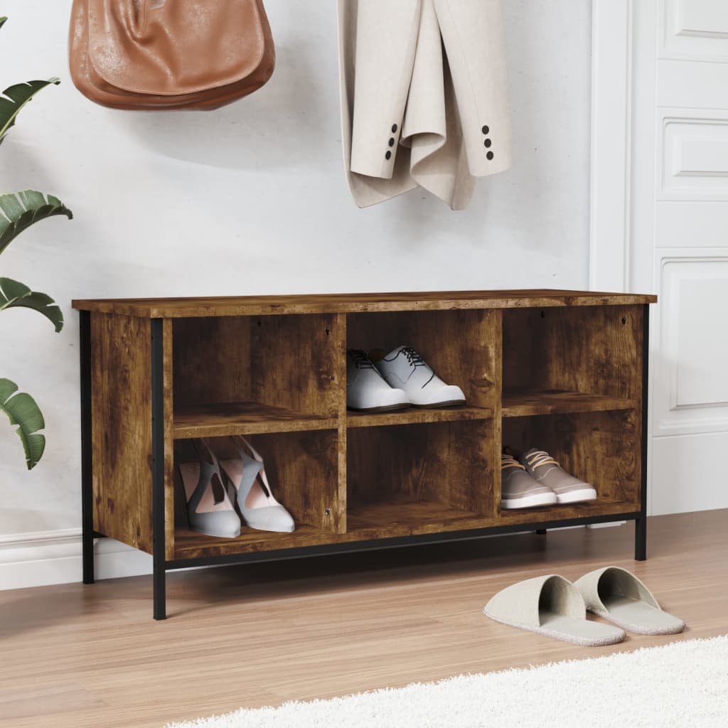 Shoe Cabinet 100X35X Engineered Wood