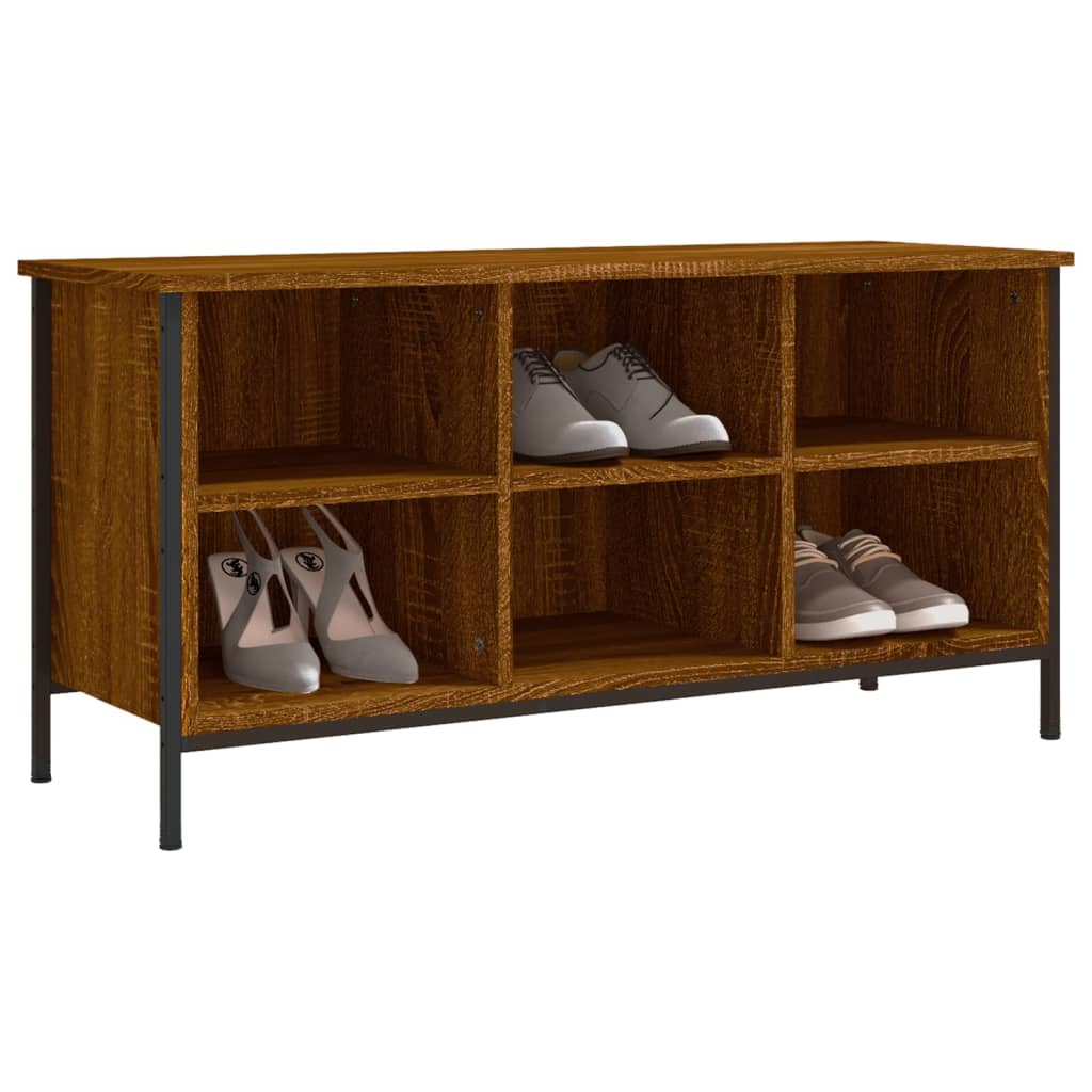 Shoe Cabinet 100X35X Engineered Wood