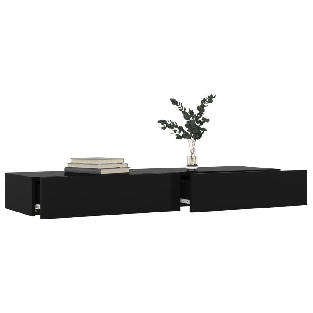 Tv Cabinet With Led Lights 120X35X15.5 Cm