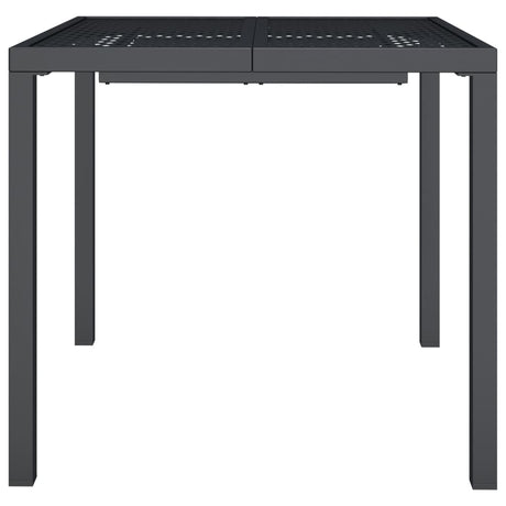 Garden Table Anthracite Steel