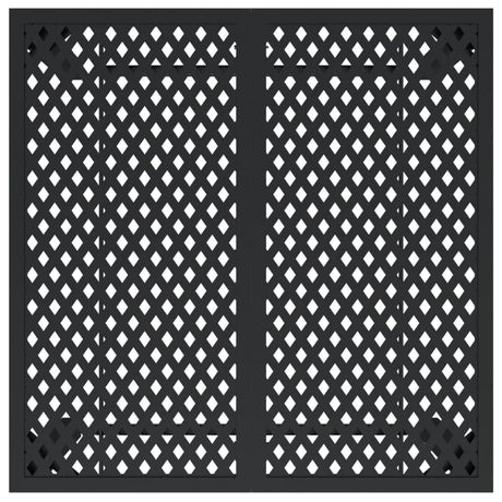 Garden Table Anthracite Steel