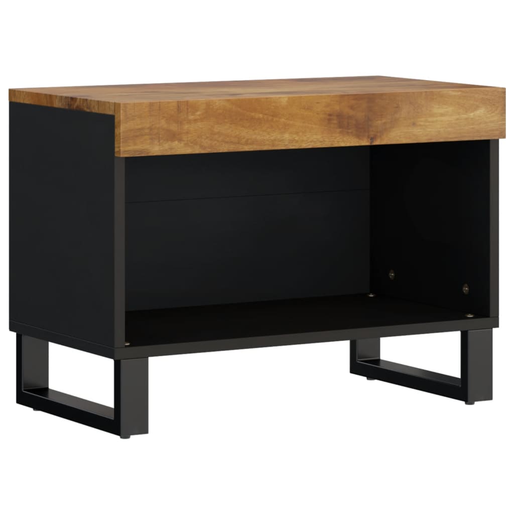 Tv Cabinet 60X33X43.5 Cm Solid Wood Mango