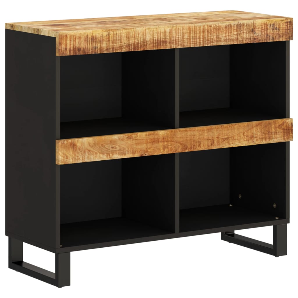Side Cabinet 85X33X75 Cm Solid Wood Mango