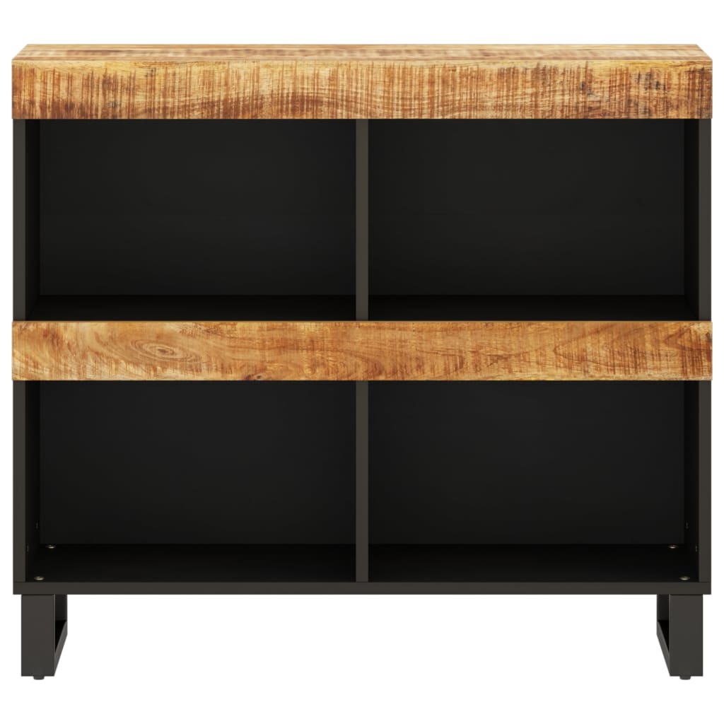 Side Cabinet 85X33X75 Cm Solid Wood Mango