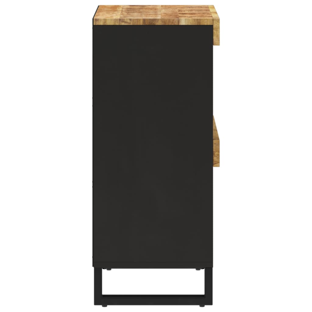 Side Cabinet 85X33X75 Cm Solid Wood Mango