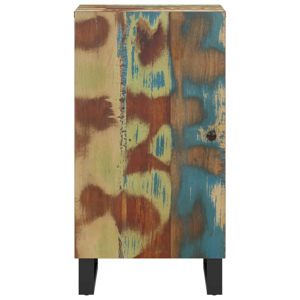 Sideboard With Door 40X31X75 Cm Solid Wood Reclaimed