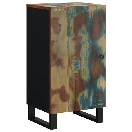 Sideboard With Door 40X31X75 Cm Solid Wood Reclaimed