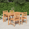 3 Piece Garden Dining Set Solid Wood Teak