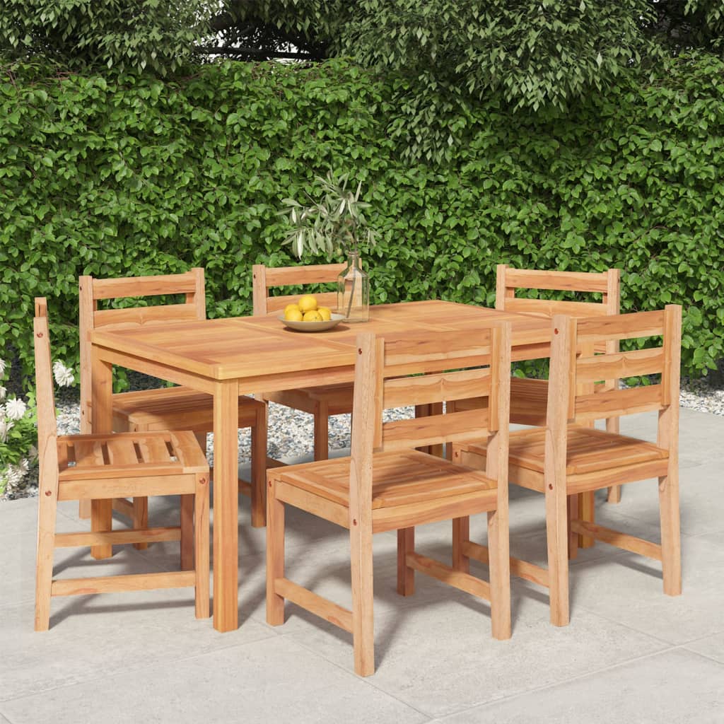 3 Piece Garden Dining Set Solid Wood Teak