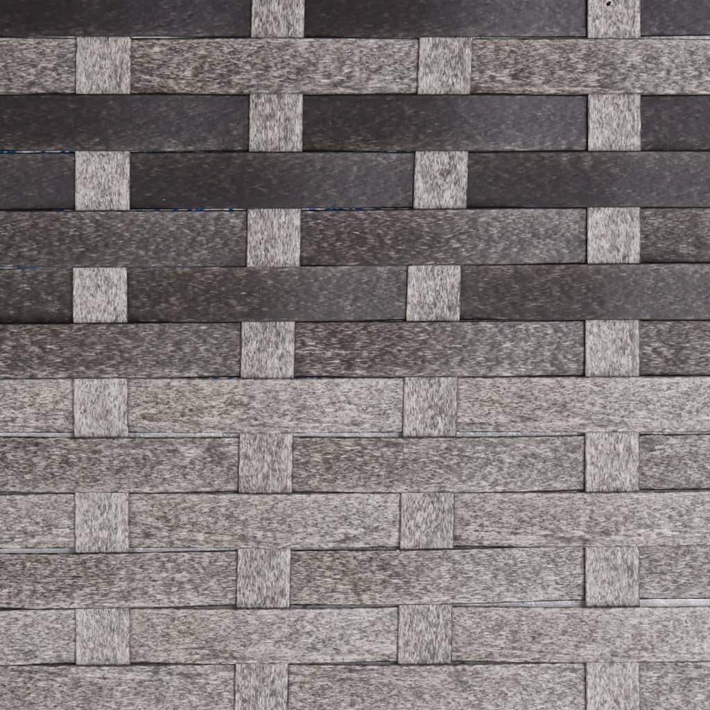 2-Seater Garden Bench Poly Rattan