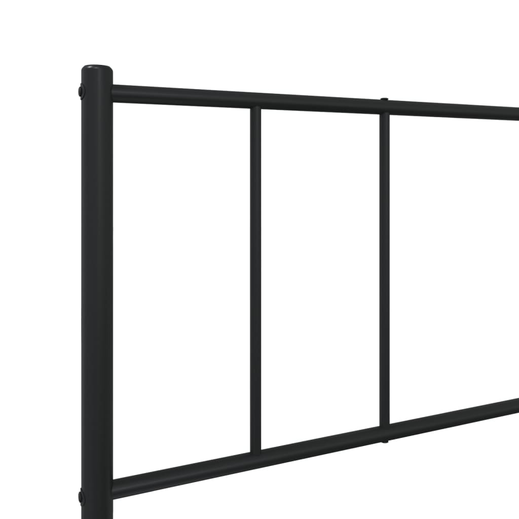 Metal Bed Frame Without Mattress 90X190Cm