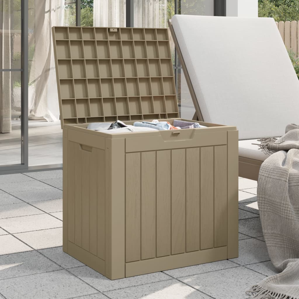 Garden Storage Box 55.5X43X53 Cm Polypropylene