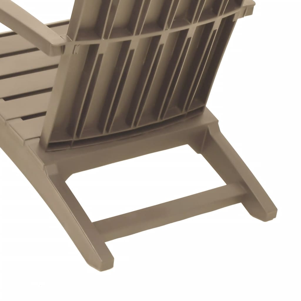 Garden Adirondack Chairs 2 Pcs Polypropylene