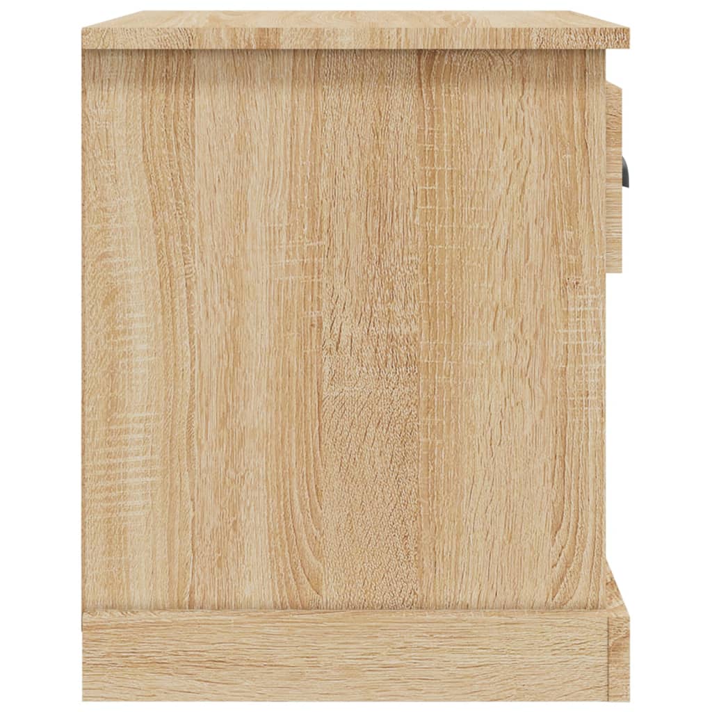 Bedside Cabinet 39X39X47.5 Cm Engineered Wood