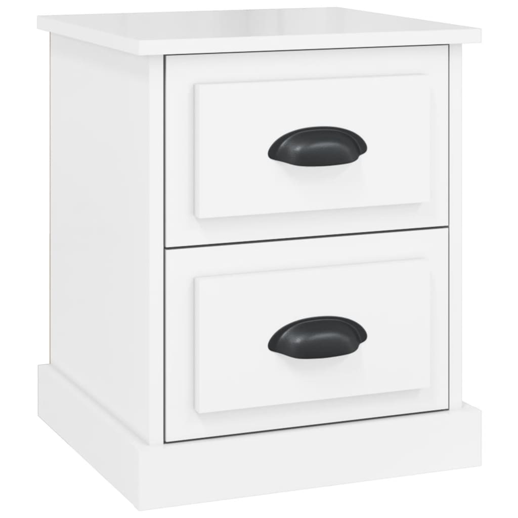 Bedside Cabinet 39X39X47.5 Cm Engineered Wood