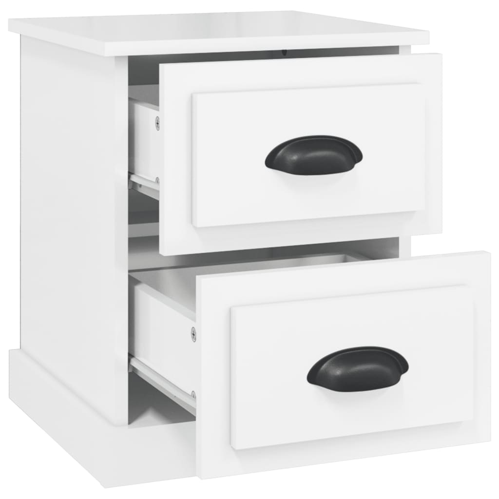 Bedside Cabinet 39X39X47.5 Cm Engineered Wood